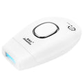 PureGlow IPL laser hair removal device for beauty treatments, shown with sleek handheld design on a white background.