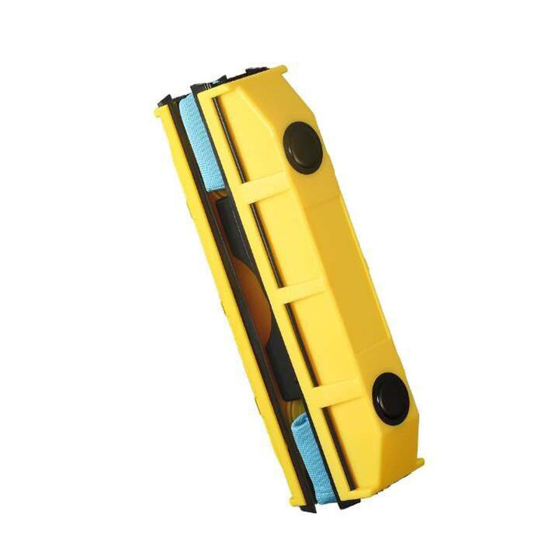 PureGlow magnetic window cleaner with double-sided cleaning pads for easy, streak-free glass cleaning.