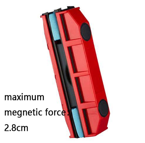 PureGlow magnetic window cleaner for double-sided cleaning, featuring ergonomic handles and durable cleaning pads.