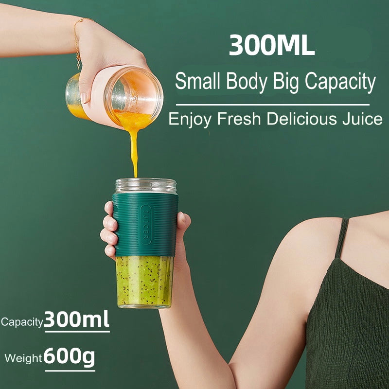 PureGlow portable baby care blender with compact design, perfect for blending baby food on the go.
