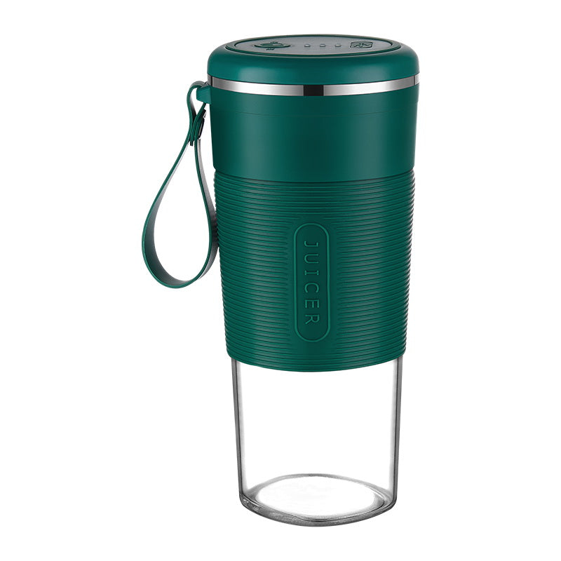 PureGlow portable baby care blender with compact design and blending jar, ideal for on-the-go baby food preparation.