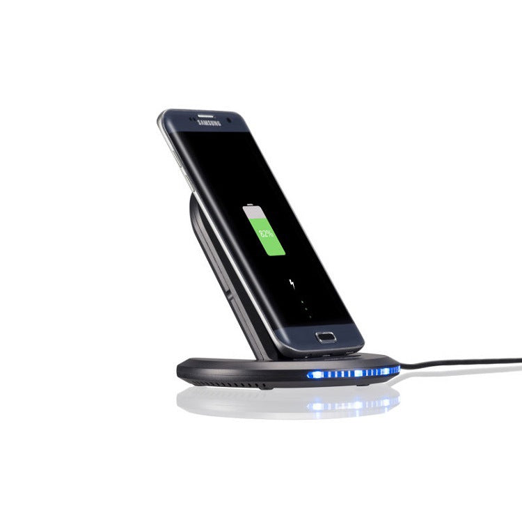 PureGlow wireless charging stand for baby care, with a sleek design and charging pad for convenient device charging.