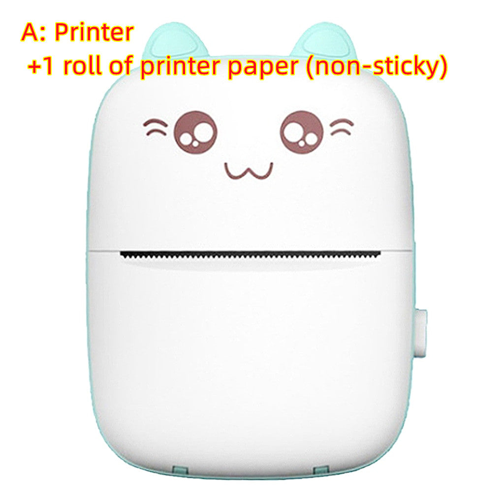 PureGlow portable mini Bluetooth WiFi printer, compact baby care label and photo printer for mobile phones, pocket-sized and easy to use.