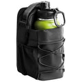 PureGlow magnetic gym water bottle bag attached to fitness gear, showcasing a durable sports accessory for workout hydration.