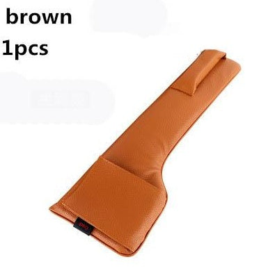 PureGlow car seat gap filler pocket organizer fits between seats, providing storage for essentials in a convenient car accessory.
