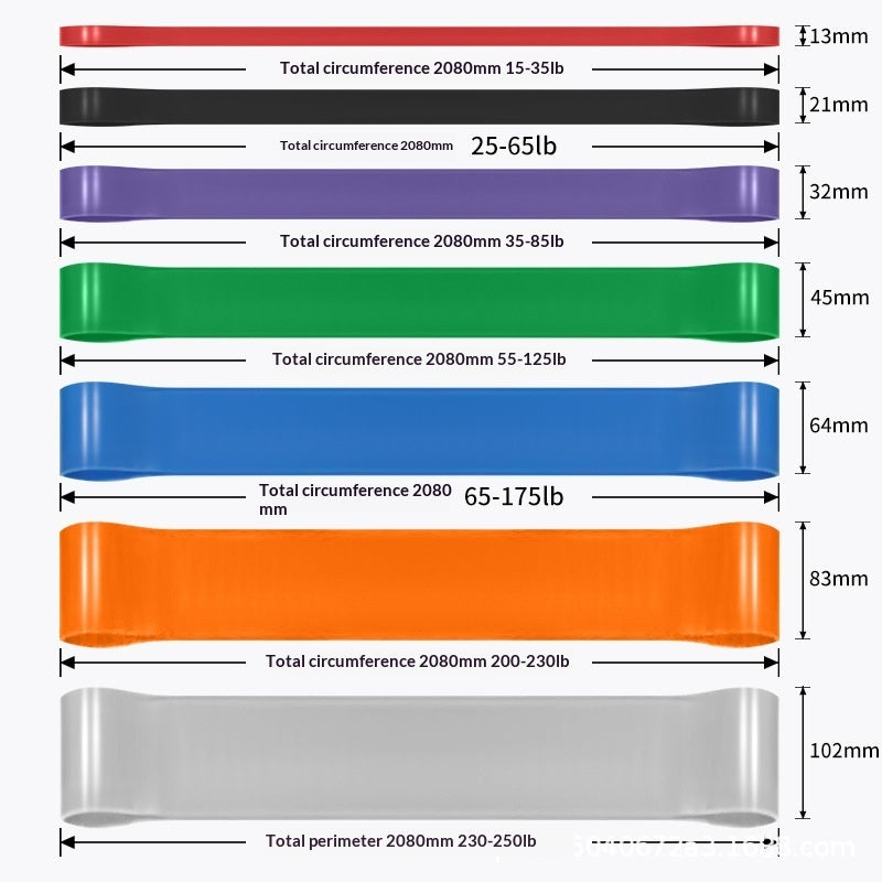 Fitness Resistance Bands Set
