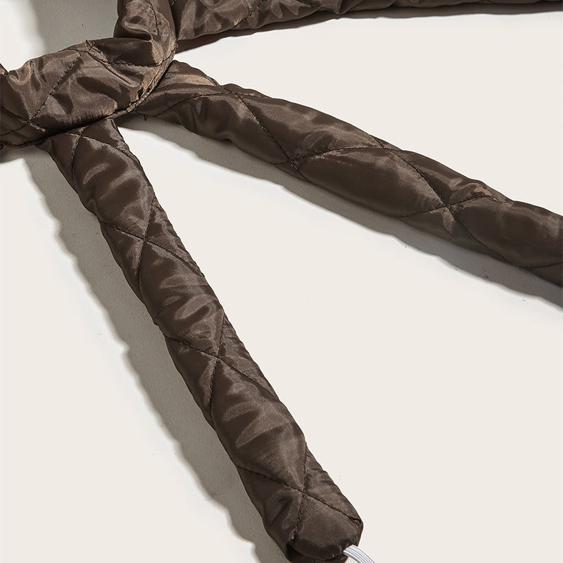 PureGlow heatless curling rod ribbon headband used as a hair accessory for natural, heat-free curls and styling.